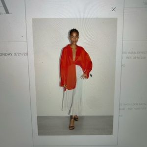 Oversized button down - zara